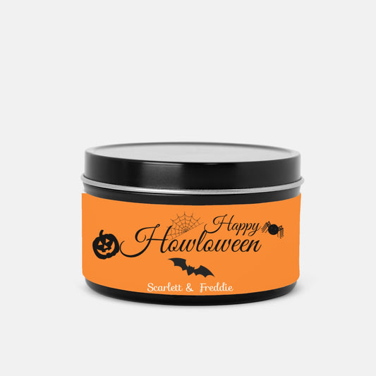 Happy Howloween Candle Tin 8oz